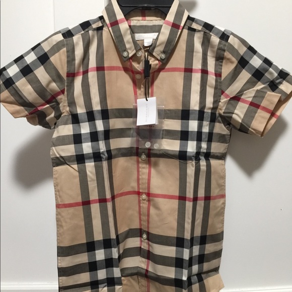 authentic burberry shirt